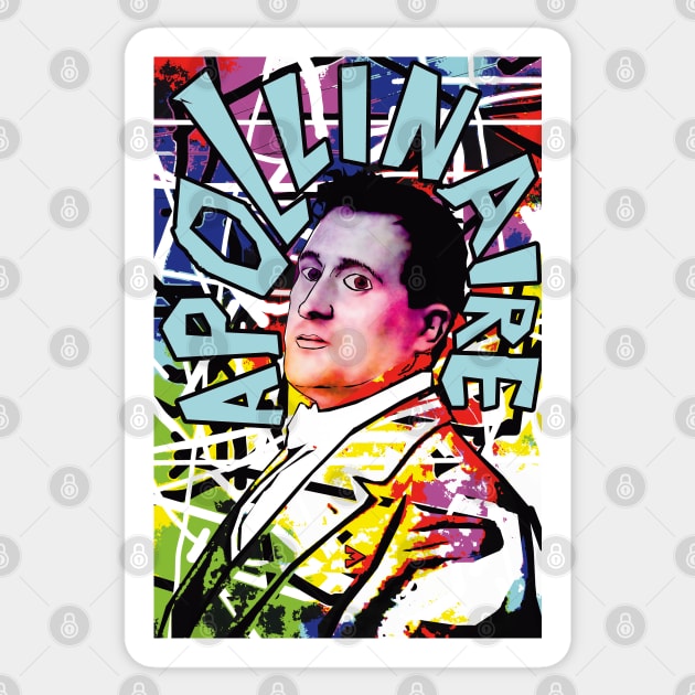 Guillaume Apollinaire Sticker by Exile Kings 